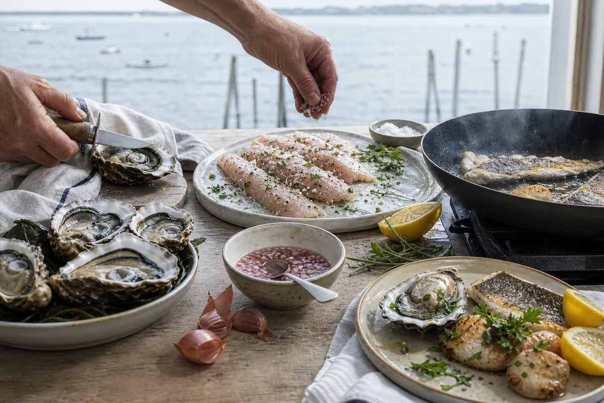 La cuisine du bassin tient en cinq gestes de base